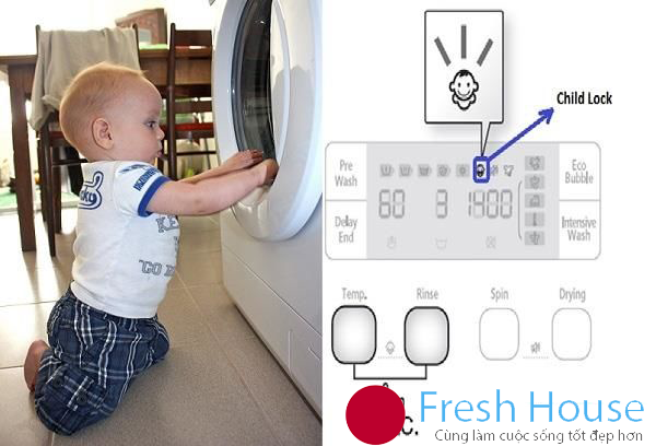 Nên dùng <a href='http://khohangnhatbai.vn/may-giat-nhat-bai-c214200.html' title='máy giặt nhật bãi'>máy giặt nhật bãi</a> có chế độ giặt quần áo trẻ em