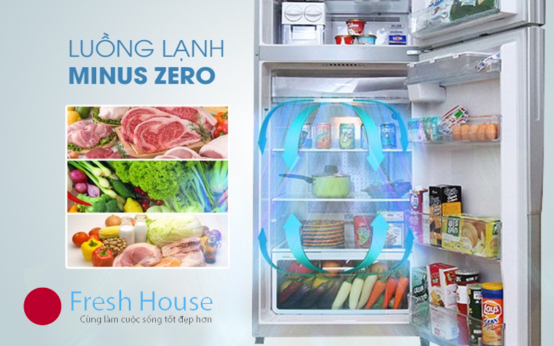 Công nghệ làm lạnh Minus Zero giúp chiếc tủ lạnh của bạn hoạt động hiệu quả hơn