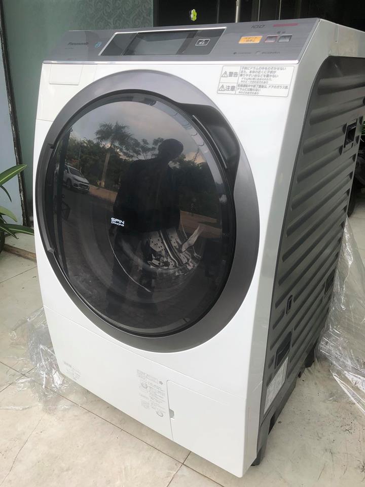 Máy giặt nội địa Nhật Panasonic NA-VX9300 lông Sazanami