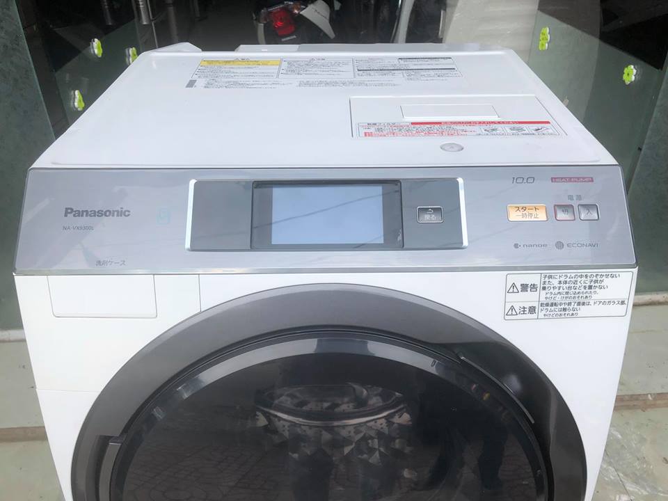 Máy giặt nội địa Nhật Panasonic NA-VX9300 Hệ thống sấy mới Heat Pump