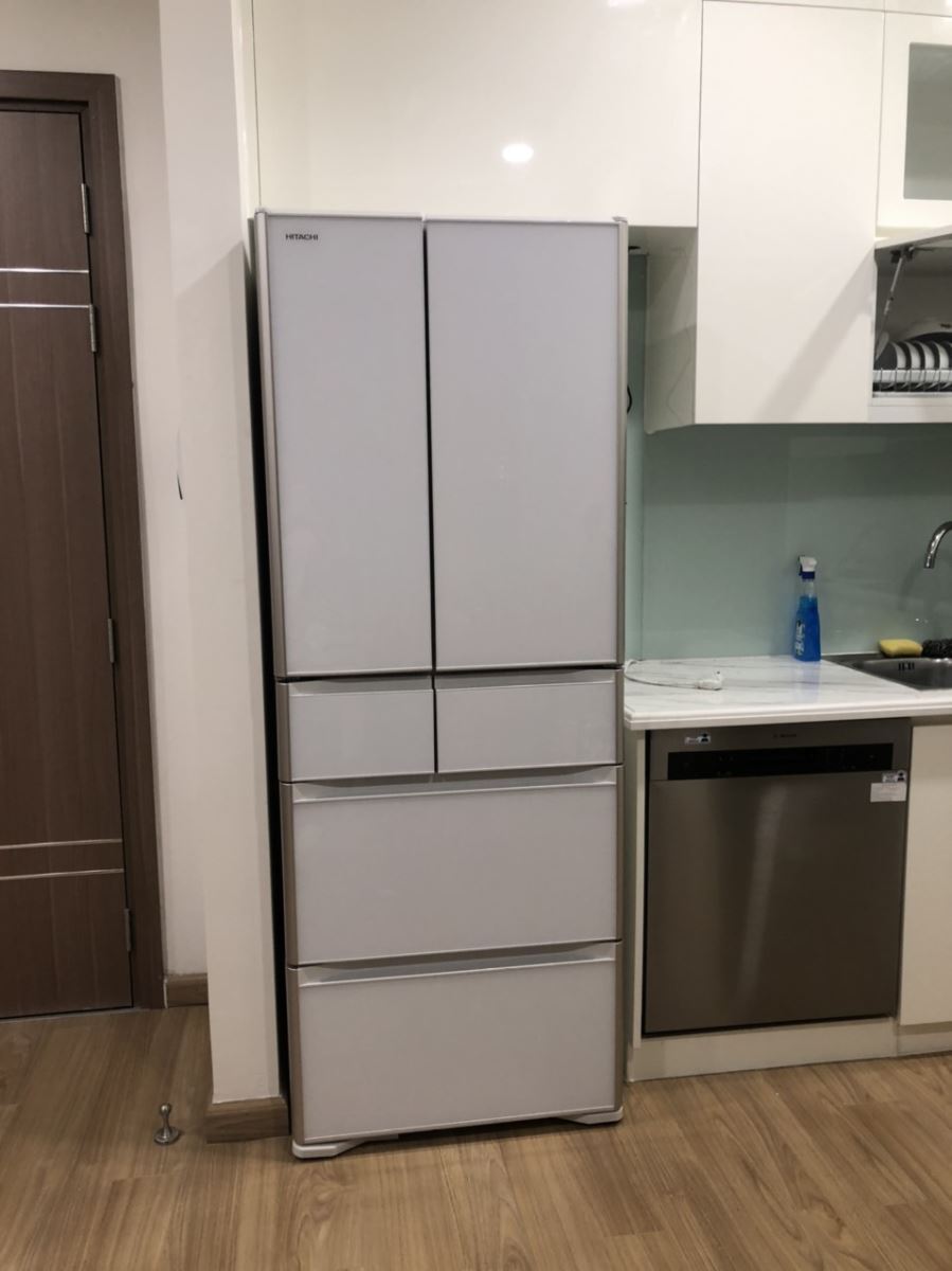 Tủ lạnh Hitachi R-XG51J-XH 505L phòng bếp mầu trắng