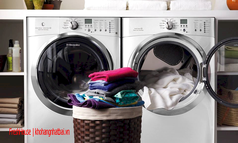 Máy giặt kèm máy sấy không ảnh hưởng đến độ bền của máy