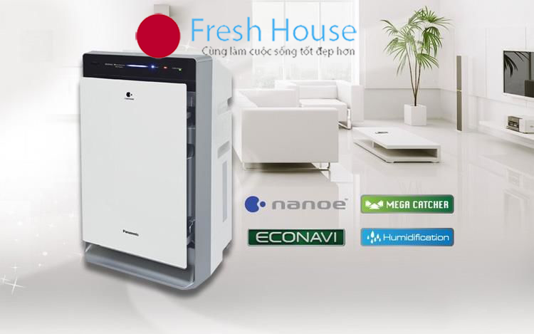 Với thiết kế nhỏ gọn, máy lọc không khí nội địa Nhật giúp tiết kiệm diện tích sử dụng trong ngôi nhà bạn