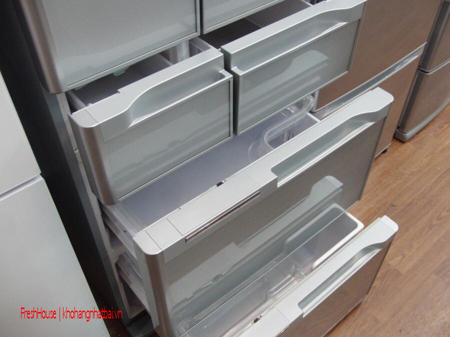Thiết kế tủ lạnh của hàng nội địa Nhật nhiều ngăn